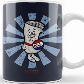 Baskı Dükkanı Im Just A Bill Retro Japanese Schoolhouse Rock Beyaz Porselen Kupa Bardak