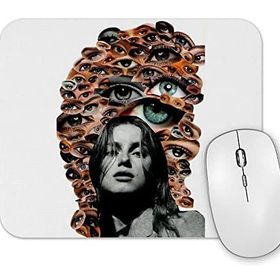 Baskı Dükkanı Im Paranoid Mouse Pad