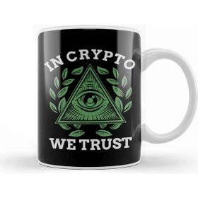 Baskı Dükkanı in Crypto We Trust Bitcoin Cryptocurrency Kupa