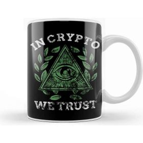 Baskı Dükkanı in Crypto We Trust Bitcoin Cryptocurrency Trading Kupa