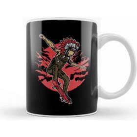 Baskı Dükkanı Indian Chief Rider Kupa