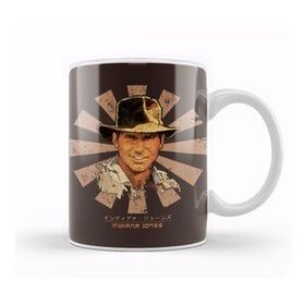 Baskı Dükkanı Indiana Jones Retro Japanese Kupa