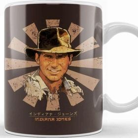 Baskı Dükkanı Indiana Jones Retro Japanese Kupa