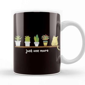 Baskı Dükkanı Indoor Plants Collector Cat Gardener Landscaper Watering Can Kupa