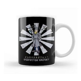 Baskı Dükkanı Inspector Gadgdet Retro Japanese Kupa