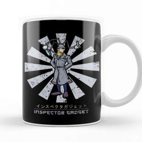 Baskı Dükkanı Inspector Gadgdet Retro Japanese Kupa