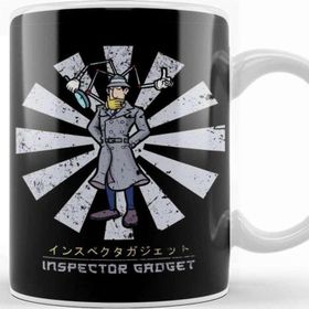 Baskı Dükkanı Inspector Gadgdet Retro Japanese Kupa