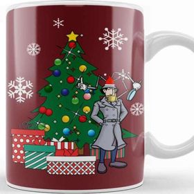 Baskı Dükkanı Inspector Gadget Around The Christmas Tree Kupa