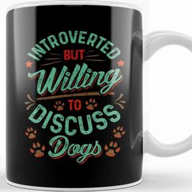 Baskı Dükkanı Introverted But Willing To Discuss Cats Cute Kitty Kupa