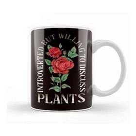 Baskı Dükkanı Introverted Gardener Plants Flower Planting Gardening Garden Kupa