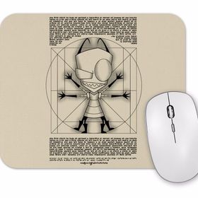 Baskı Dükkanı Invader Zim Da Vince Irken Mouse Pad
