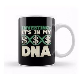 Baskı Dükkanı Investing It's In My Dna Cool Financial Investor Kupa