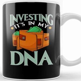 Baskı Dükkanı Investing It's In My Dna Cool Financial Investor Kupa