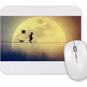 Baskı Dükkanı Ipte Yürüyen Balonlu Çocuk Mouse Pad