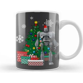 Baskı Dükkanı Iron Giant Around The Christmas Tree Kupa