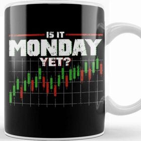 Baskı Dükkanı is It Monday Yet Funny Stock Market Trading Kupa