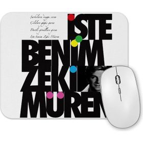 Baskı Dükkanı Iste Benim Zeki Müren İllustrasyon Mouse Pad