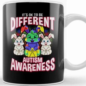 Baskı Dükkanı It S Ok To Be Different Autism Awareness Bears Kupa