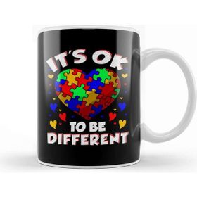 Baskı Dükkanı It S Ok To Be Different Autism Awareness Hamster Kupa