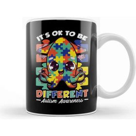 Baskı Dükkanı It S Ok To Be Different Autism Awareness Puzzle Kupa