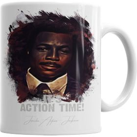 Baskı Dükkanı It`s Action Time Sgt Jericho Action Jackson Carl Weathers Kupa