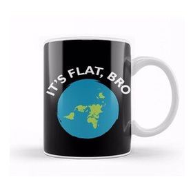 Baskı Dükkanı It's Called A Sea Level Not A Sea Curve Flat Earth Kupa