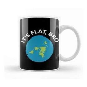 Baskı Dükkanı It's Called A Sea Level Not A Sea Curve Flat Earth Kupa