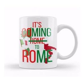 Baskı Dükkanı It's Coming Home To Rome Italy Euro 2020 Kupa
