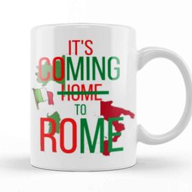 Baskı Dükkanı It's Coming Home To Rome Italy Euro 2020 Kupa