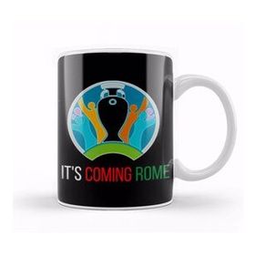 Baskı Dükkanı It's Coming Home To Rome Italy Euro Champion 2020 Kupa