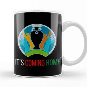 Baskı Dükkanı It's Coming Home To Rome Italy Euro Champion 2020 Kupa