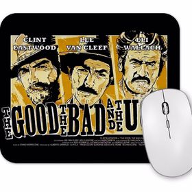 Baskı Dükkanı İyi Kötü Çirkin Mouse Pad