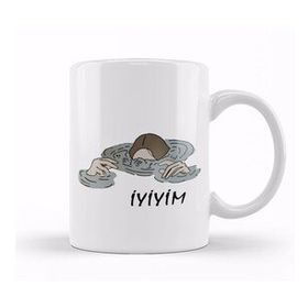 Baskı Dükkanı İyiyim Motto Kupa