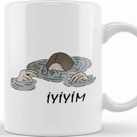 Baskı Dükkanı İyiyim Motto Kupa
