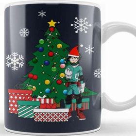 Baskı Dükkanı İzuku Midoriya Around The Christmas Tree Kupa