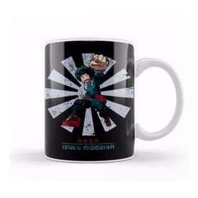Baskı Dükkanı İzuku Midoriya My Hero Academia Retro Japanese Kupa