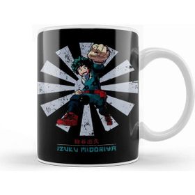 Baskı Dükkanı İzuku Midoriya My Hero Academia Retro Japanese Kupa
