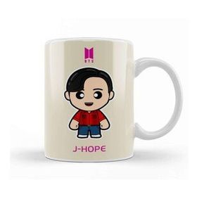 Baskı Dükkanı J Hope Bts Member Minime Style Kupa