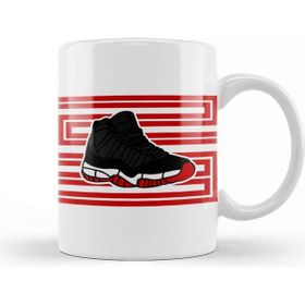 Baskı Dükkanı J11 Bred J11 23 Art 1 Air Jordan 1 Kupa