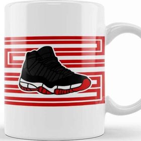Baskı Dükkanı J11 Bred J11 23 Art 1 Air Jordan 1 Kupa