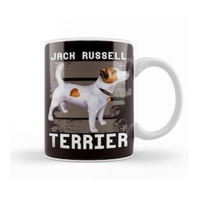 Baskı Dükkanı Jack Russel Terrier Owner Heart Dogs Puppy Dog Kupa