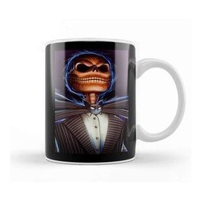 Baskı Dükkanı Jack Skellington Glowing Jack Kupa