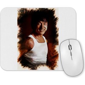 Baskı Dükkanı Jackie Chan Portrait Mouse Pad