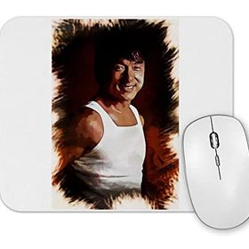 Baskı Dükkanı Jackie Chan Portrait Mouse Pad