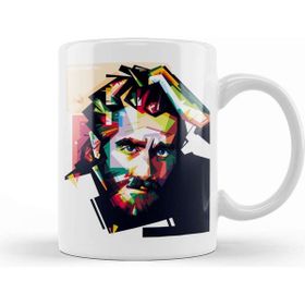 Baskı Dükkanı Jake Gyllenhaal Pop Art Kupa