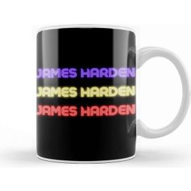 Baskı Dükkanı James Harden Basketball Gifts Vintage Retro Rainbow Quotes For Boys And Dad Kupa