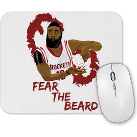 Baskı Dükkanı James Harden Fear the Beard Mouse Pad