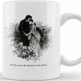 Baskı Dükkanı Jane Eyre Charlotte Bronte Jan Eyre And Mr Rochester Kupa