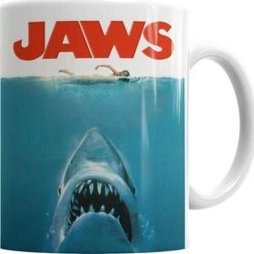 Baskı Dükkanı Jaws Tişör Horror Korku Film Movie Spielberg Crossover Kupa