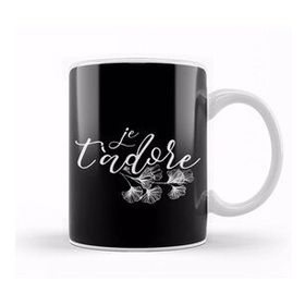 Baskı Dükkanı Je T'adore Kupa